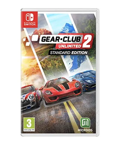 Gear.Club Unlimited 2 für Nintendo Switch - Rennspiel - Erlebe über 1800 Meilen voller Rennen und baue deine Sammlung mit über 50 lizenzierten Traumautos auf! Tritt in spannenden Wettkämpfen gegen Freunde an und dominiere die Ranglisten.