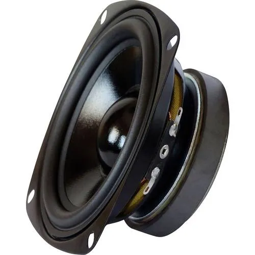 DYNAVOX Tieftöner DY103-9A - Kompakter Tieftöner für kraftvollen Sound, ideal für Heimkino und Musikgenuss. Perfekte Ergänzung für Lautsprecherkomponenten.