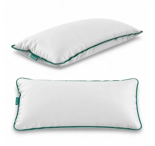KNERST Kopfkissen mit Fitform Technologie - Ergonomisches Kissen aus 100% Polyester mit innovativer Duo-Hohlfaser-Füllung für optimalen Schlafkomfort und ideale Anpassung an jede Schlafposition.