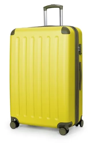 HAUPTSTADTKOFFER Spree - Großer 75 cm Hartschalen-Trolley mit TSA und 4 Doppel-Rollen - Ideal für lange Reisen: Mit 119 Litern Volumen und nur 5,2 kg Eigengewicht ist dieser Trolley leicht manövrierbar. Robuste Hartschale und TSA-Schloss bieten Sicherheit und Langlebigkeit.