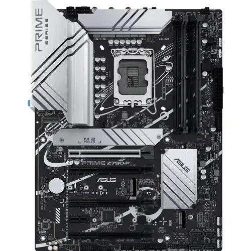ASUS Prime Z790-P Mainboard - ATX Mainboard für Intel LGA 1700, ideal für Gaming und Multimedia-Anwendungen mit optimaler Leistung und umfangreicher Anschlussvielfalt.