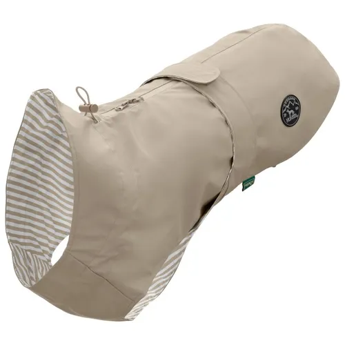 HUNTER Hunde-Regenmantel Milford - Taupe - Regenjacke für Hunde mit ergonomischer Passform, bietet optimalen Schutz bei Wind und Wetter und ist pflegeleicht waschbar.