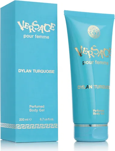 Versace Dylan Turquoise Perfumed Body Gel 200 ml - Luxuriöse Körperpflege - Erfrischendes Body Gel mit dem einzigartigen Duft von Versace Dylan Turquoise, ideal für eine verwöhnende Körperpflege.
