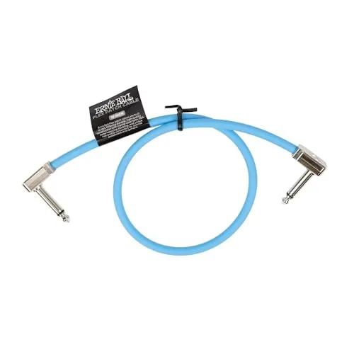 Ernie Ball Flex Patchkabel 18in - Blauw - Enkele