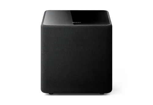 KEF Kube 8 MIE Subwoofer, 300 W RMS, Schwarz - Perfekte Basswiedergabe für Musik und Gaming - Subwoofer mit 20-cm-Basstreiber und KEF MIE für dynamischen Sound. Ideal für Musik, Heimkino und Gaming mit kraftvollem Basserlebnis. Elegant und kompakt im Design.