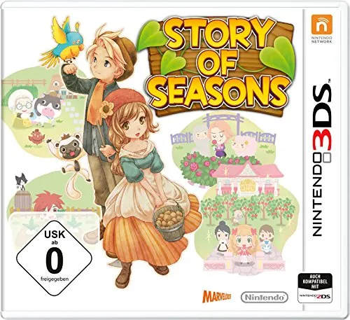 Story Of Seasons (Nintendo 3DS, 2015) - Neu - USK ab 0 Jahren, erlebe die beliebte Lebenssimulation von Nintendo, in der du deinen eigenen Bauernhof aufbaust und verwaltest.