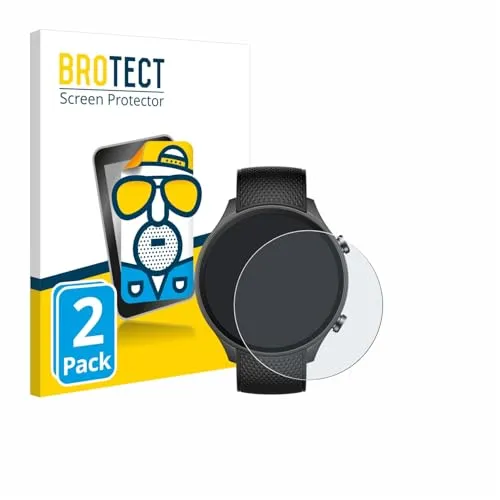 BROTECT Entspiegelungs-Schutzfolie für OnePlus watch 2R (2 Stück) Matte Displayschutz-Folie, Anti-Reflex, Anti-Fingerprint