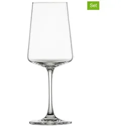 Schott Zwiesel MioVino Weissweinglas 4er Set - Weingläser für erlesene Weine, bruchsicher und spülmaschinenfest für unbeschwerte Genussmomente.