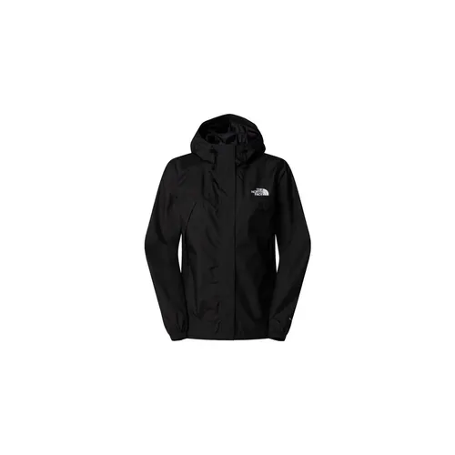 THE NORTH FACE Damen Jacke W ANTORA RAIN JACKET - REFIT - Funktionsjacke aus wasser- und winddichtem DryVent-Material, ideal für nasses Wetter mit verstellbarer Kapuze und praktischen RV-Taschen.