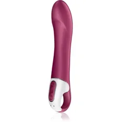 Satisfyer BIG HEAT Warming G-Spot Vibrator 22,4 cm - Sexspielzeug, innovativer G-Spot Vibrator mit Wärmefunktion für intensivere Erlebnisse, leise, wasserfest und mit App-Steuerung für individuelles Vergnügen.