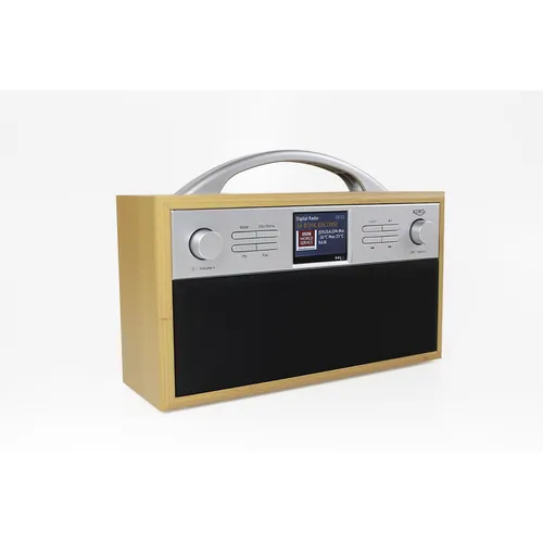 XORO DAB 250IR - Tragbares DAB+ FM Internetradio mit WLAN und Bluetooth, ideal für unterwegs mit Spotify Connect und Weckfunktion