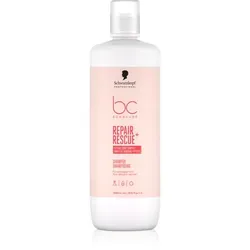 Schwarzkopf Professional BC Bonacure Repair Rescue Shampoo 1000 ml - Shampoo für trockenes und beschädigtes Haar, reinigt sanft und stärkt die Haarstruktur für gesundes, glänzendes Haar.