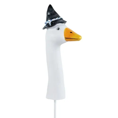 colourliving Gartenfigur Gans Gänsekopf Gänsehals - Gartenstecker Varianten in Form und Größe 33 cm (Gans L Franz´l)