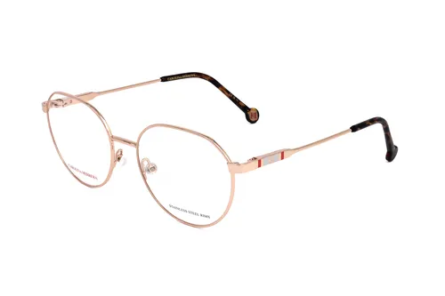 Carolina Herrera HER 0121 DDB GOLD COPPER Damenbrille - Brillenfassungen für Damen mit klassischem Goldrahmen, stilvoll und zeitlos, ideal für jeden Anlass.