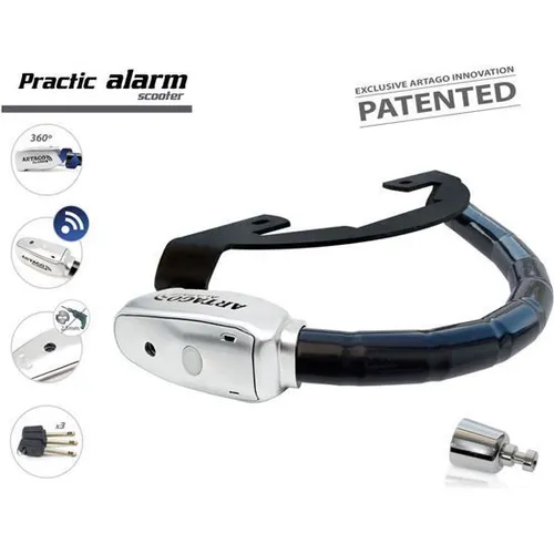 Anti-diebstahl Lenker Wecker ARTAGO Yamaha Tricity-125- (2014) -1589ALM