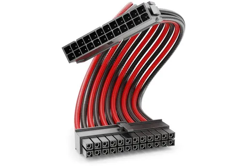 deleyCON deleyCON 24-Pin ATX Netzteil Kabel Intern 30cm 18 AWG PSU Mainboard Computer-Kabel