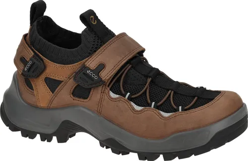 ECCO Herren Ecco Offroad Sandalen – Cocoa Brown Black Camel, 41 EU - Wanderschuhe mit geöltem Nubukleder und elastischer Schnürung für optimalen Tragekomfort. Genießen Sie die anatomische Passform und Federung dank der ECCO FLUIDFORM Technologie.
