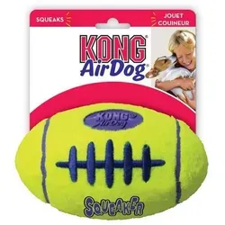 KONG AIRDOG Squeaker Football - Hundespielzeug, ideal zum Apportieren und Kauen, Rabatt für Stammkunden 3%
