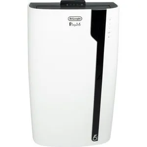 DeLonghi PAC EX100 Silent Klimagerät - Mobiles Klimagerät für Räume bis 40m², extra leise mit nur 49 dB. Multifunktional als Luftentfeuchter und Ventilator nutzbar, inklusive Fernbedienung und 24-Stunden-Timer.