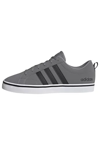 adidas Vs Pace 2.0 Herren Sneaker - Grey Three/Core Black/Ftwr White, 44 EU - Herren-Sneaker mit regulärer Passform, stylischem Synthetik-Nubuk-Obermaterial und rutschfester Gummiaußensohle für optimalen Komfort und Halt.