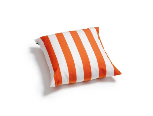 Jan Kurtz Möbel Kissen Somnia Streifen weiß/orange, Designer Jan Kurtz, 48x15x48 cm