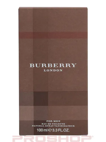 Burberry London Eau de Toilette 100 ml - Herrendüfte mit einem außergewöhnlich langanhaltenden, würzigen orientalischen Duft, der Eleganz und Romantik verkörpert – ideal für besondere Anlässe oder den Alltag.