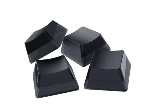 RAZER Phantom Tastenkappen-Upgrade-Set - Tastatur-Zubehör in schwarz, aus robustem ABS-Material für verbesserte Langlebigkeit und individuelles Tasten-Feeling.