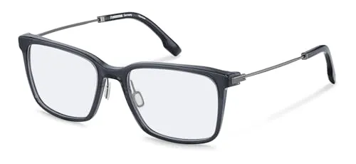 Rodenstock Brillengestell (Model R8032) für Herren, Quadratisch, gefertigt aus Acetate (inklusive Brillenetui)