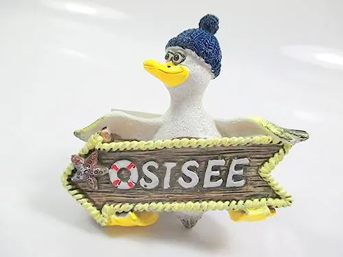 Möwe Magnet Comic Ostsee Pfeil Souvenir Germany Meer Strand Urlaub
