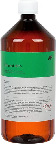 AP Ethanol 99% - Hochwertiger Brennstoff für den Haushalt - Bio-Ethanol aus deutscher Herstellung, ideal für umweltfreundliches Heizen und Kochen, bietet eine zuverlässige und saubere Energiequelle.