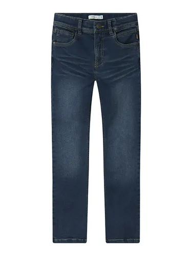 name it Jeans "Silas" - Slim fit - in Dunkelblau, Größe 98, Blau, Kinder