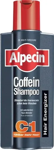 Alpecin Coffein Shampoo C1 1250 ml - Jumbo-Größe 1250 ml für normales Haar, speziell für Herren, mit volumengebendem Effekt für kräftigeres Haar.