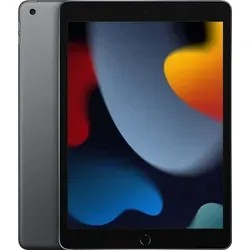 Apple iPad 9. Generation WiFi 256 GB - Space Grau - Tablet mit 10,2 Zoll Retina-Display, 256 GB Speicher und bis zu 10 Stunden Akkulaufzeit - ideal für kreative Arbeiten und Entertainment.