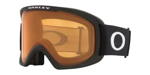 Oakley O-FRAME 2.0 PRO L Skibrille – Matte Black, Größe L - Hochwertige Skibrille mit schlagfestem Schutzglas. Die optimierte Rahmengeometrie bietet erweitertes Sichtfeld und perfekten Komfort bei der Abfahrt.