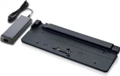 Fujitsu Port Replicator 90 Watt EU - Dockingstation für LIFEBOOK U727 U747 U757, inklusive EU Netzkabel, ideal für effizientes Arbeiten unterwegs
