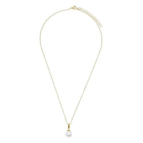 Heideman Halskette Alenia Damen - Elegante Edelstahlkette mit Perle - Ketten für Damen: Hochwertige, hypoallergene Edelstahlkette in Silber, Gold und Roségold, ideal für empfindliche Haut und perfekt als Geschenk.