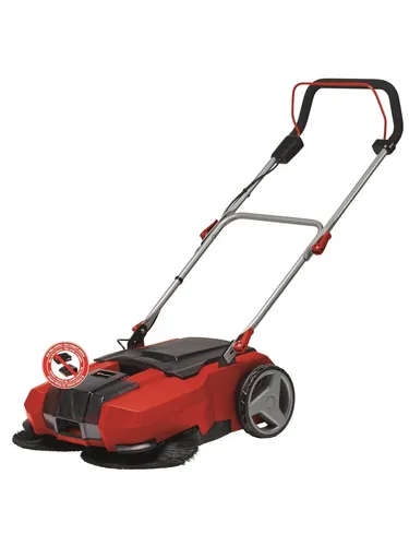 Einhell Akku-Kehrmaschine TE-SW 18 610 Li-Solo - 18 V, 61 cm Arbeitsbreite, leistungsstark und flexibel für müheloses Kehren großer Flächen