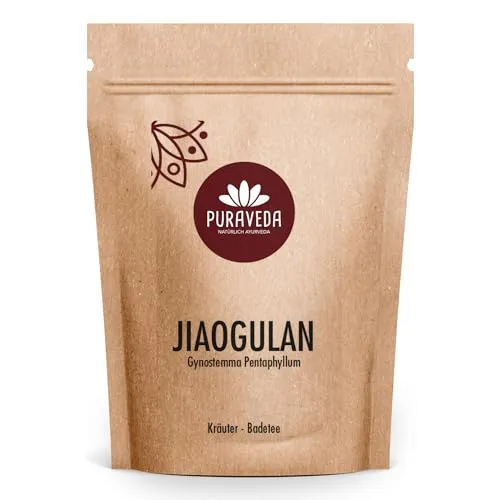 Jiaogulan 250g (2x125g) - Bio Kräutertee - Tees, 100% Tee aus kontrolliert biologischem Anbau, vegan und glutenfrei für eine bewusste Ernährung.