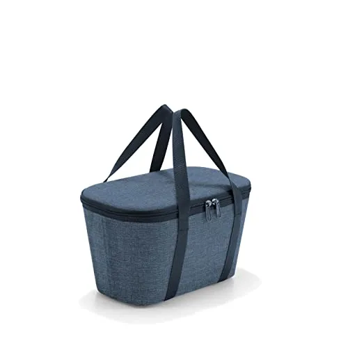 reisenthel coolerbag XS Twist Blue - Kleine Kühltasche aus hochwertigem Polyester, isolierende Innenfolie für lange Kühlung, ideal für Picknick und Einkauf