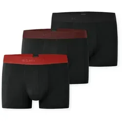 Schiesser Unterwäsche Boxershorts 95/5 - 3er Pack Herren in Schwarz - Laufunterwäsche aus 95% Bio-Baumwolle für ultimativen Tragekomfort und perfekte Passform, ideal für den täglichen Gebrauch.