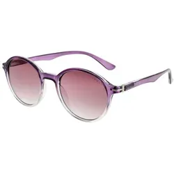 Esprit Sonnenbrille ET39124 577 48 Damen - Sonnenbrille für Damen mit trendigem Verlaufsglas in Rosa, 100% UVA & UVB Schutz und stylischem lila Vollrandrahmen – ideal für modebewusste Frauen.