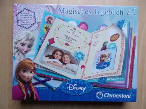 Magisches Tagebuch zum Zusammenbauen, im Stil von Frozen, die Eiskönigin, Elsa,