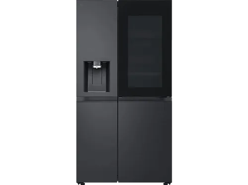 LG GSXE90EVDD X-Serie - 628 l Side-by-Side Kühlschrank, energieeffizient mit Smart Inverter Compressor und innovativer InstaView Technologie