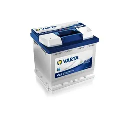 VARTA BLUE dynamic 12V 52Ah Starterbatterie für SKODA, VW, AUDI & mehr - Autobatterien mit 52Ah und 470A Kälteprüfstrom für Fahrzeuge ohne Start-Stopp-System. Bis zu 25% höhere Startleistung als vergleichbare Batterien. Ideal als Originalersatzteil.