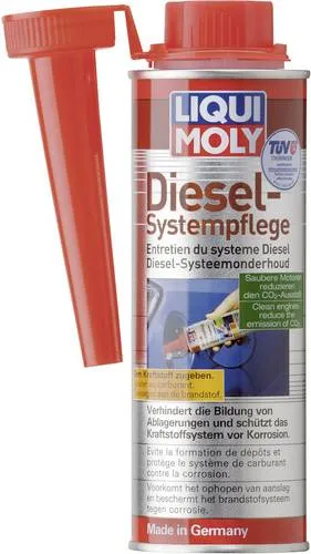 Liqui Moly Diesel-Systempflege 5139 250ml - Additive zur Pflege und zum Schutz des gesamten Dieselkraftstoffsystems. Verbessert den Motorlauf, reduziert den Kraftstoffverbrauch und verlängert die Lebensdauer des Dieselpartikelfilters.