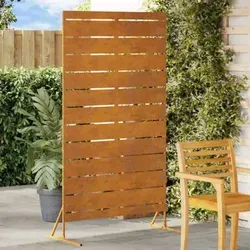 vidaXL Gartenzaun Privatsphäre Bildschirm 180 cm - Wetterfester Stahl-Zaun für mehr Privatsphäre im Garten. Mit coolem, gestreiften Design und einfacher Montage ist er ideal für Terrassen und große Gärten.