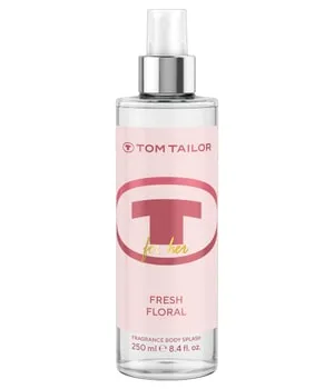 Tom Tailor For Her Körperspray 250 ml - Erfrischendes Body Splash mit blumigem Duft, sanft zur Haut und ideal für den täglichen Gebrauch.