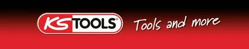 KS TOOLS 1007 Aufkleber - Hochwertiger Aufkleber von KS TOOLS, 200 mm breit und ideal für Werkstätten oder Heimwerkerprojekte, sorgt für eine professionelle Optik.