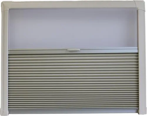 Remis REMIbase II Kombi-Plissee-Rollo, 750x550mm