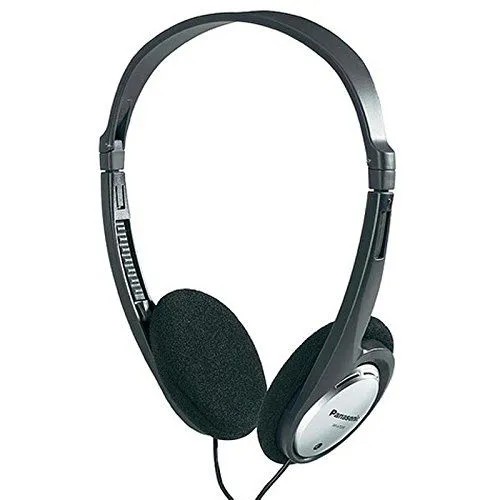 Panasonic RP-HT030E-S On Ear Stereo Kopfhörer Silber - On-Ear Kopfhörer mit faltbarem Design, ideal für Reisen. Genießen Sie klaren Sound im Übertragungsbereich von 16 Hz bis 22 kHz.